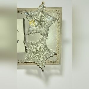 Noritake Star Crystal Ornament Trinket Box German